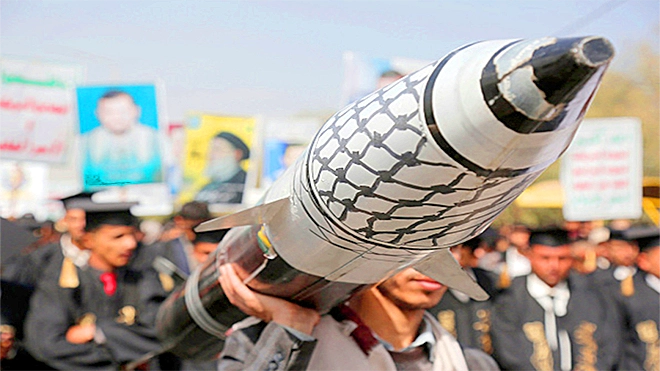 زعيم الحوثيين: سنستمر في إسناد غزة وصواريخنا لن تتوقف